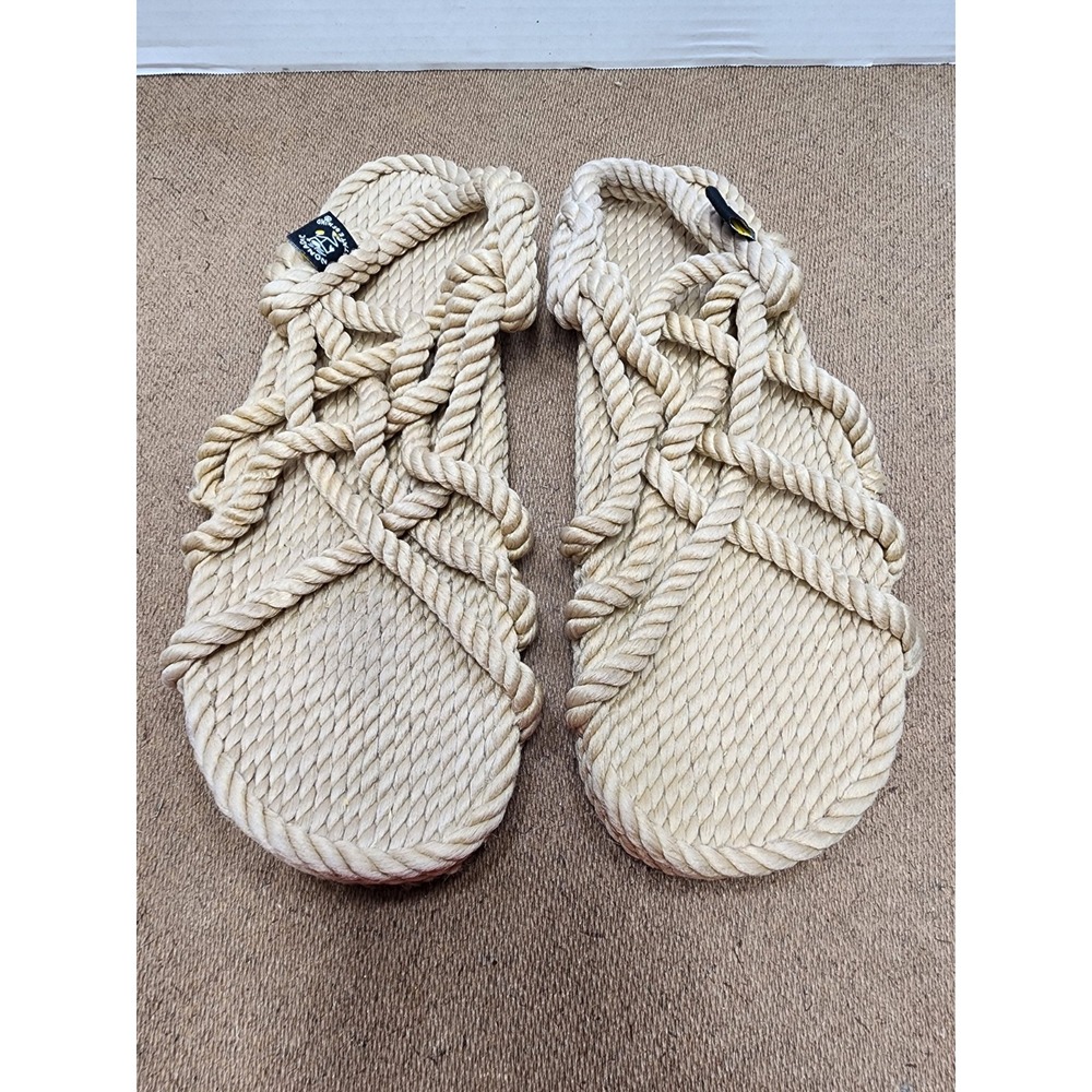 Nomadic State of mind rope sandals-Vegan Beach friendly Women's 10